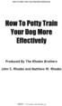 Thumbnail Potty Train Your Dog In No Time! 